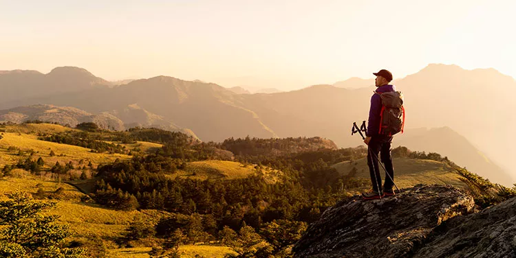 Virtual office at TC Energy Center, Houston, client enjoys hiking, knowing an onsite team is handling the business.